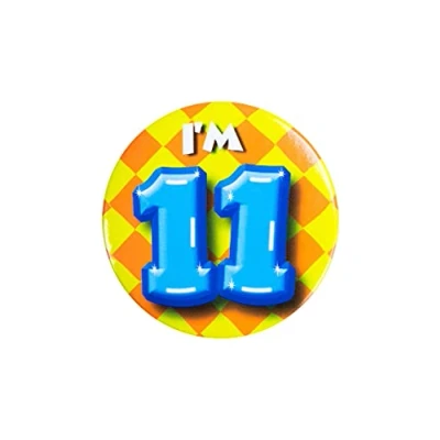 Afbeelding van Paper Dreams Button 11 jaar 55mm