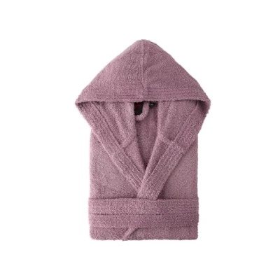 Image de Top Towel Elegant Peignoir unisexe pour adulte, lilas, M