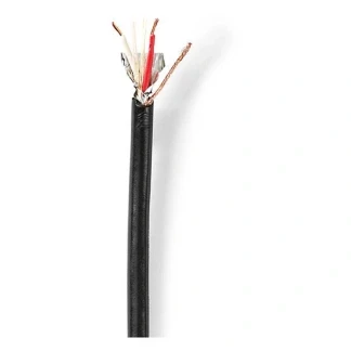 Afbeelding van Microfoonkabel Nedis 100 meter ( 2x 0.35 mm², 100% koper)