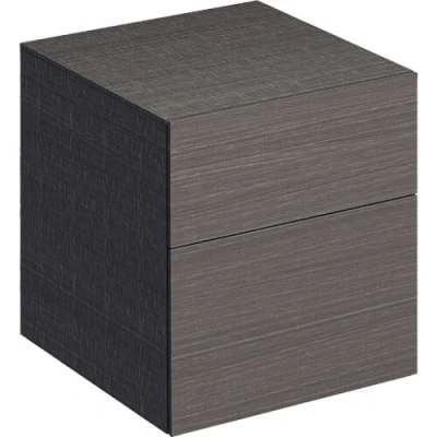 Afbeelding van Geberit Xeno2 zijkast met 2 laden, scultura grijs 450 x 510 462