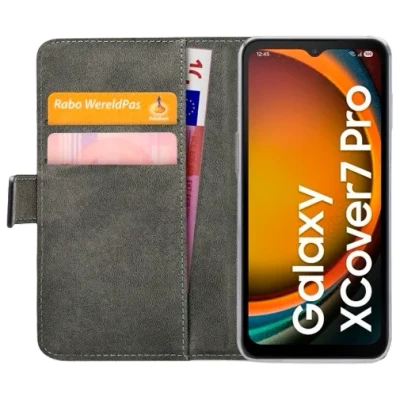 Afbeelding van Mobilize Classic Gelly Wallet Book Case Samsung Galaxy Xcover7 Pro 5G Black
