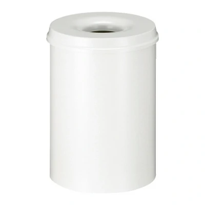 Afbeelding van Papierbak vlamdovend 30ltr wit