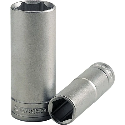 Afbeelding van Teng Tools M1206166 Dop diep 1/2 16mm 6kant