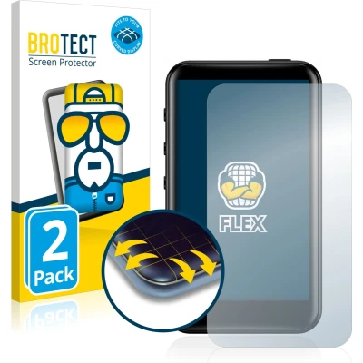 Afbeelding van BROTECT Screenprotector voor FiiO M6 Folie Beschermfolie transparant volledig dekking (2 Stuks)