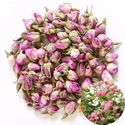 Afbeelding van TooGet Natuurlijke roos geurende knoppen gedroogde rozenblaadjes groothandel damascus culinaire food grade 115g