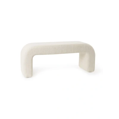 Afbeelding van Urban Nature Culture Arch Bench Van Katoen 46 Cm Gebroken Wit