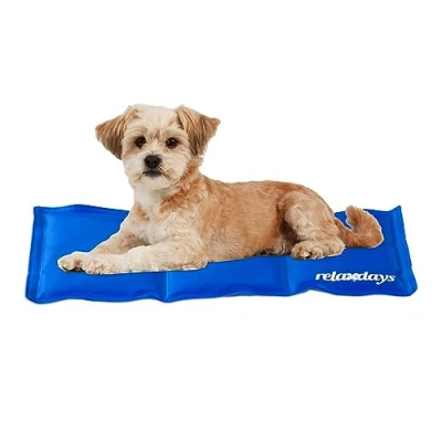 Afbeelding van Relaxdays koelmat hond voor honden &amp; katten verkoelende mat koeldeken verkoeling 20 x 35 cm