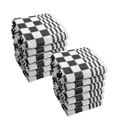 Afbeelding van Byrklund Keukendoek Clean &amp; Fresh Zwart 12 stuks