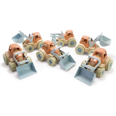 Afbeelding van dantoy BIO Tractor WITH Front Loader 6 Pieces Bouwset voor kinderen, Maat: One Size, Multi coloured