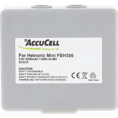 Afbeelding van AccuCell batterij geschikt voor Hetronic kraanbesturing 3,6 volt 1500 mAh