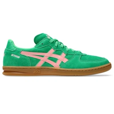 Afbeelding van Asics Sportstyle Skyhand OG Unisex Sneakers laag, Maat: 40, Cilantro/grapefruit Suède