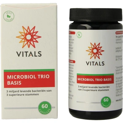 Afbeelding van Vitals Microbiol Trio Basis Capsules 60CP