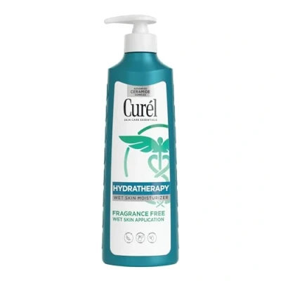 Afbeelding van Curel Hydra Therapy 12 Ounce Wet Skin Moisturizer Pump (354 ml) (2 stuks)