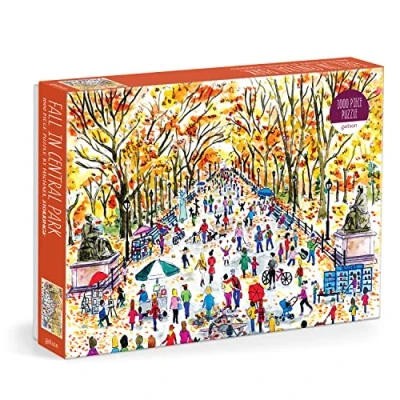 Afbeelding van Michael Storrings Fall in Central Park puzzel 1000 stukjes