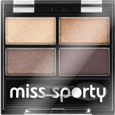 Afbeelding van Miss Sports Studio Colour Quattro Eye Shadow Quadruple Eyeshadow 403 Smoky Brown Eyes 5G