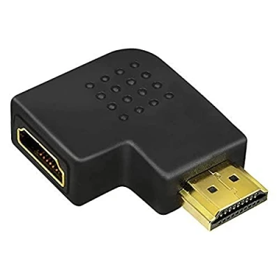 Afbeelding van LOGILINK Adapter AH0008 HDMI (F) &gt; (M) 90 graden plat