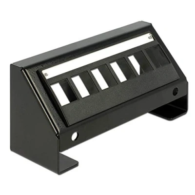 Afbeelding van Multimedia Panel voor 6 Keystone modules / grijs