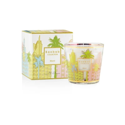 Afbeelding van Baobab Collection My First Miami Geurkaars 190 Gram Goud