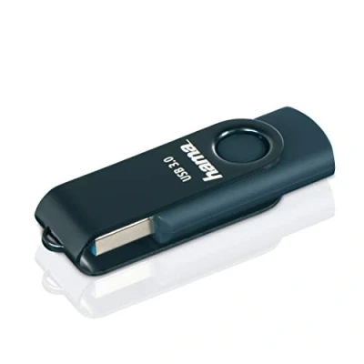 Image de Clé USB Rotate, 3 .0, 64GB, 70 MB/s, bleu pétrole