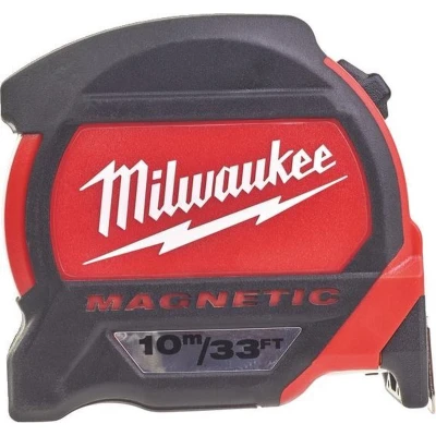 Afbeelding van Milwaukee Magnetische Rolmaat 10M, Premium