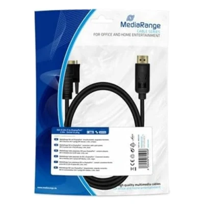 Afbeelding van DVI naar DisplayPort Adapterkabel, vergulde contacten, D contrastekker (24+1 polig)/DP stekker, 2.0m