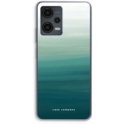 Afbeelding van Case Company® hoesje geschikt voor Xiaomi Redmi Note 12 Ocean Soft Cover Telefoonhoesje Bescherming aan alle Kanten en Schermrand