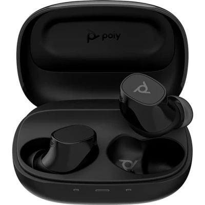 Image de Écouteurs gris Poly Voyager Free 20 + étui de charge base