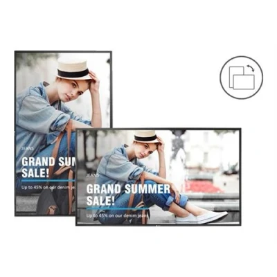 Image de Neovo PD 55Q Classe de diagonale 55&quot; (54.6&quot; visualisable) Series écran LCD rétro éclairé par LED signalisation numérique 4K UHD (2160p) 3840 x 2160