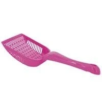 Afbeelding van kattenbakschep roze