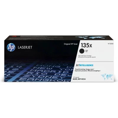 Afbeelding van HP Tonercartridge W1350X 135X zwart