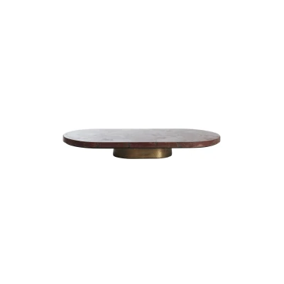 Afbeelding van Light &amp; Living Schaal BELO 50x24x6cm Rood