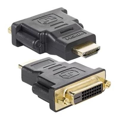 Image de Techly hdmi dvi d m f noir adaptateur et connecteur de câbles (iadap 606) iadap 606