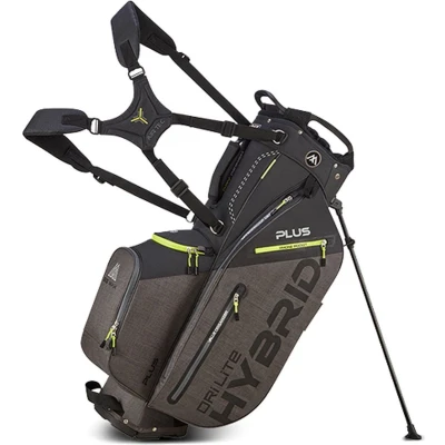 Afbeelding van Big Max Dri Lite Hybrid Plus Standbag Golftas, grijs/lime