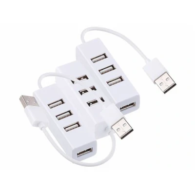 Image de Xystec : 3 hubs USB 2.0 ultra compacts avec 4 ports