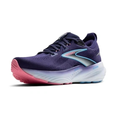 Afbeelding van Brooks Baskets Glycerin 22 pour femme, Blue Ribbon Peacoat Dianthus, 37.5 EU