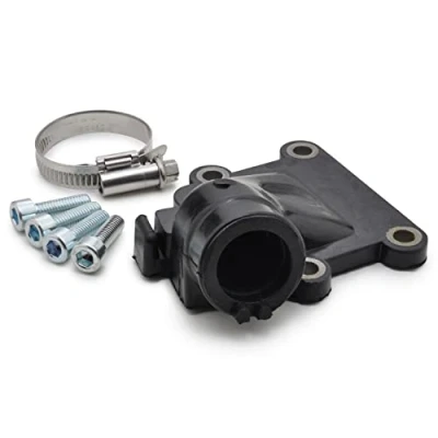 Afbeelding van Easyboost Inlaatpijp 12 tot 21 mm Type Oorsprong voor MBK Booster en na 2004 Bw&#039;s Stunt Rocket Slider Motor Minarelli Verticale Carburateur 14 16 17,5 19