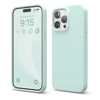 Afbeelding van Hoesje Compatibel met iPhone 15 Pro Max Case, Premium Siliconen, Full Body Beschermhoes [4 Lagen Schokbestendige Structuur], Anti Kras Zachte Microvezel Voering (Bordeaux