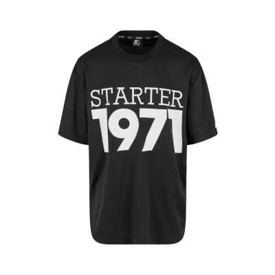Afbeelding van Starter Train Tshirt print, Heren, Maat: Small, Black