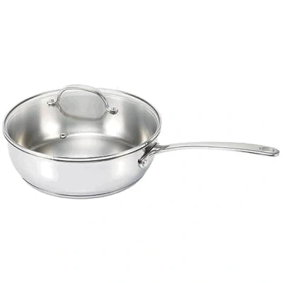 Afbeelding van Beka Bekaline 13515244 Belvia stoofpan met glazen deksel, roestvrij staal, 24 cm