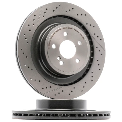 Afbeelding van Brembo Remschijf 09.A822.11