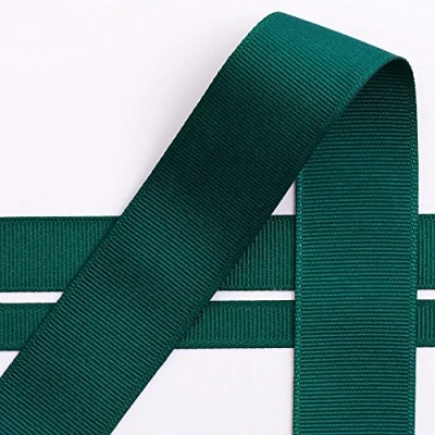 Afbeelding van Italian Options Grosgrain lint donkergroen 38 mm x 10 meter