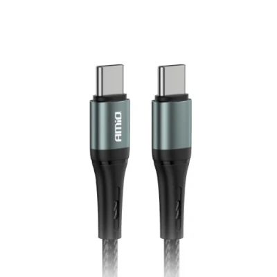 Afbeelding van AMiO USB C naar Kabel 60W 100cm FullLINK Oplaadkabel Snoer Hoogwaardige Snellader