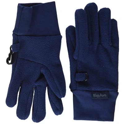 Afbeelding van Playshoes Fleece winter wanten voor kinderen Marineblauw maat S