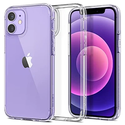 Afbeelding van Spigen Ultra Hybrid Air Cushion Technology hoesje voor iPhone 12 mini transparant