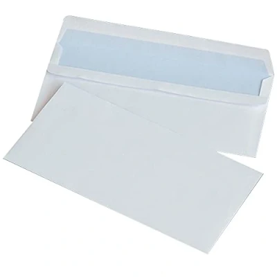 Image de OFFICER PRODUCTS OFFICE SK DL Lot de 10 enveloppes autocollantes Blanc 110 x 220 mm 75 g/m²