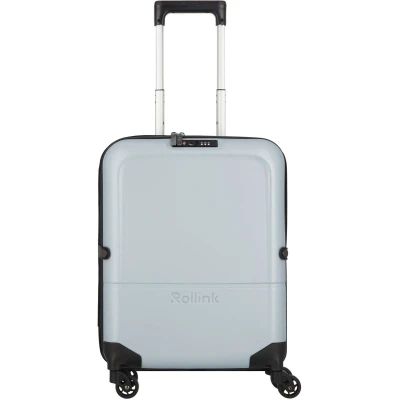 Afbeelding van Rollink Flex Light 4 wielen Cabinewagen 55 cm Harde bagage TSA slot grey