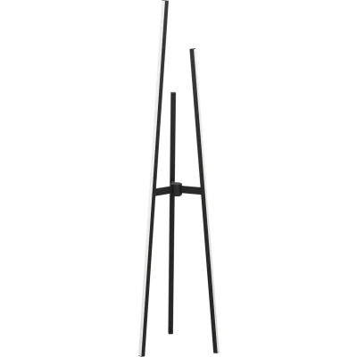 Afbeelding van EGLO Mongolana Vloerlamp LED 151 cm Zwart/Wit