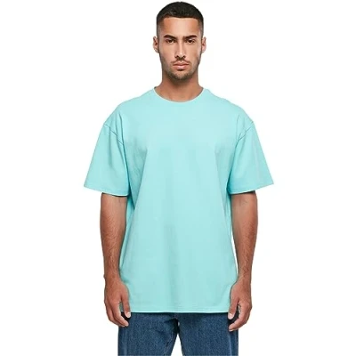Afbeelding van Heavy Oversized Tee met korte mouwen Beryl Blue M