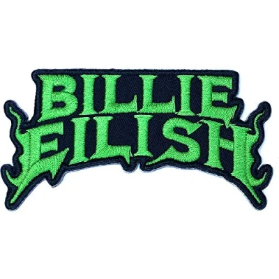 Afbeelding van Billie Eilish Flame Patch Groen