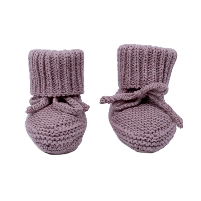 Afbeelding van Lodger Babysloffen Slipper Knit 0 6mnd Rose